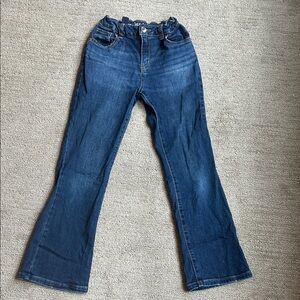 Cat & Jack Dark Blue Flare Girls Jeans